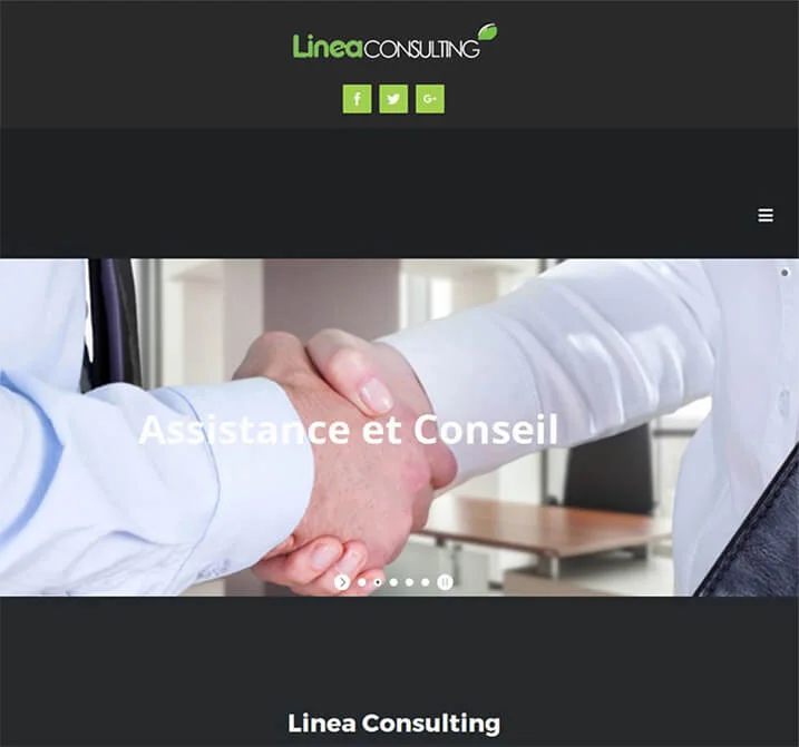 معاينة الموقع: Linea Consulting